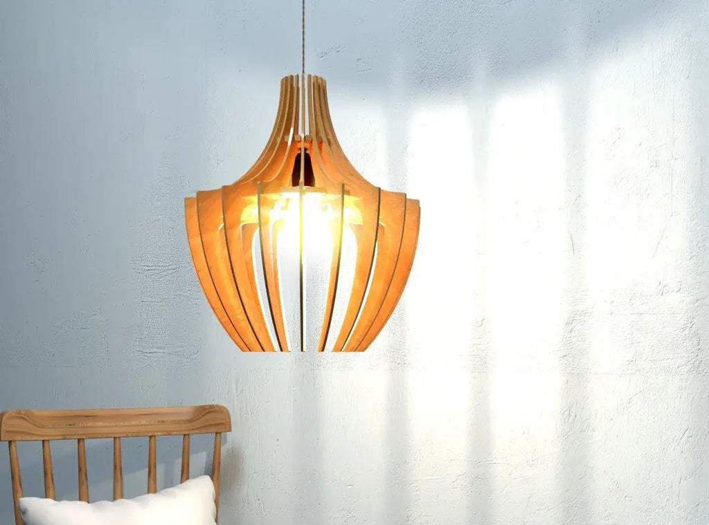 Beautiful Modern Design Wooden Ceiling Lamp For Home Decoration, Living Room