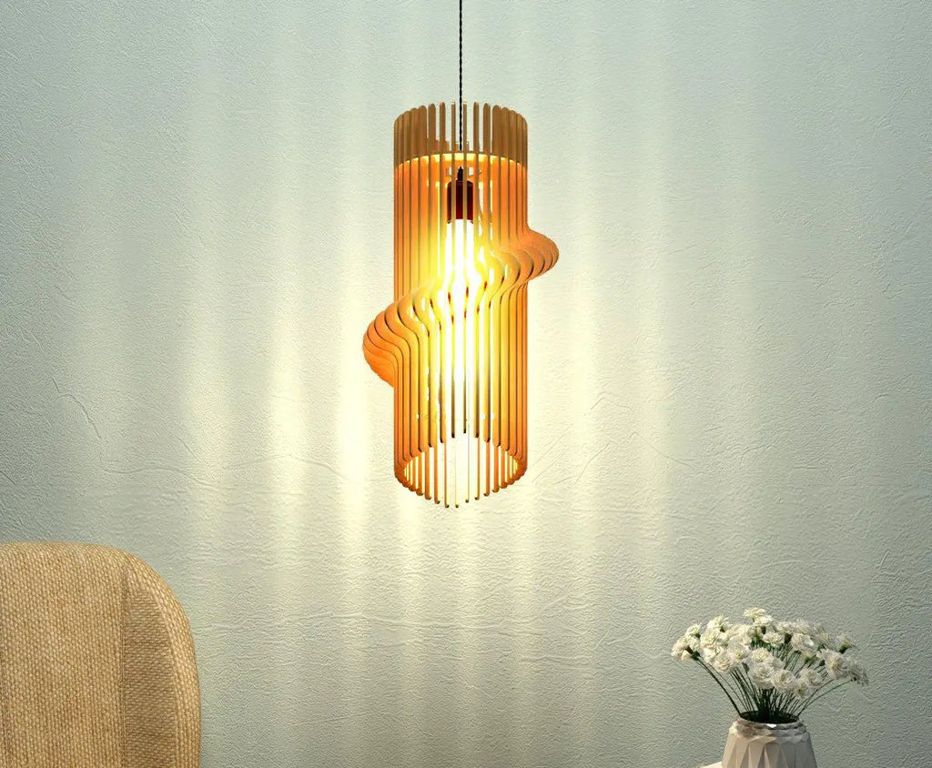 Modern Design Chandelier Wooden Ceiling Lamp For Home Decoration, Living Room